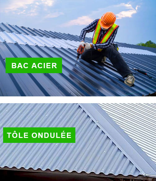 Pose de toiture - Rénova'tech 974 couvreur dans l'île de la réunion 974 : Pose de toiture en tôle et bac acieren neuf, rénovation et réfection de toitures anciennes. Pose et nettoyage des chéneaux, gouttières. Dépannage et intervention rapide en cas de fuite d’eau sur votre toiture !